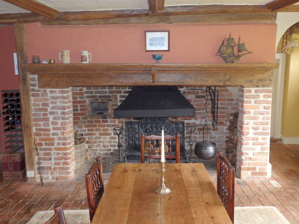 17th Century Brick Inglenook Fireplace Paul Marshall Qualified